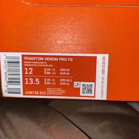 Phantom Venom pro FG size 12m - Picture 5 of 5